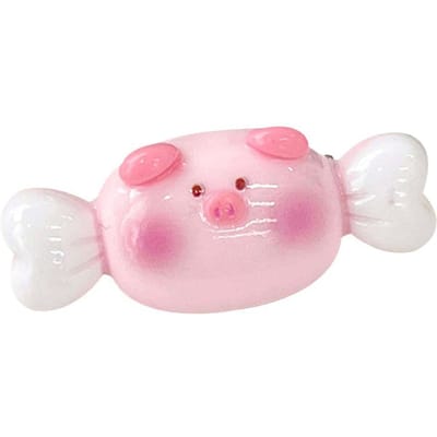 Meisjes Cartoon Haarspeld Mini Blush Varken Haarspeld Adroable Cartoon Dier Kinderkapsel