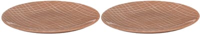 Serax Zuma By Kelly Wearstler Ontbijtbord Ø18 Set Van 2 Sienna
