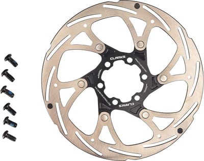 Clarks CFR-13FA Floating Remschijf 6-bouts 160mm, zilver/zwart