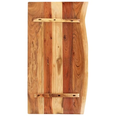 vidaXL - Wastafelblad - 100x52x2,5 - cm - massief - acaciahout