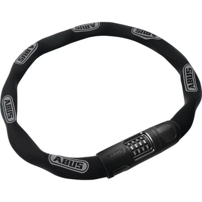 Fietsslot ABUS Kettingslot - 8808C - Security level 9 - zwart - 85 cm - Geschikt voor elektrische fietsen en stadsfietsen