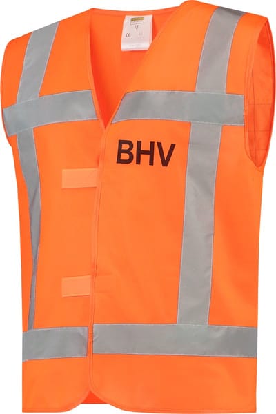Tricorp Veiligheidsvest RWS BHV 453016 - Fluo Oranje - 3XL-4XL
