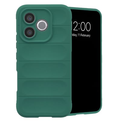 imoshion Hoesje - Geschikt voor Honor 600 Lite - EasyGrip Backcover - Donkergroen