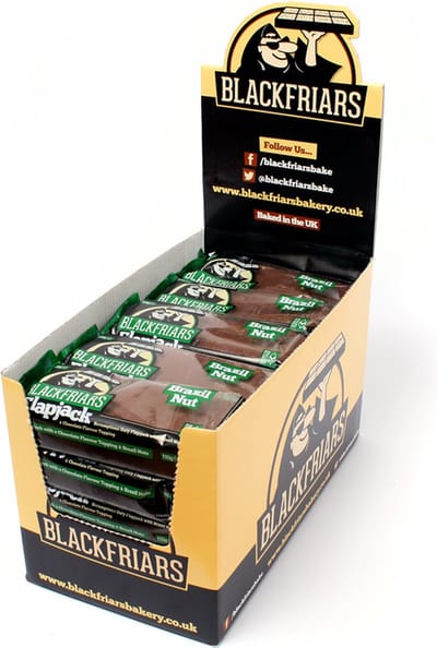 Blackfriars Flapjacks (25x110g) Brazil Nut - Repen - Energie repen