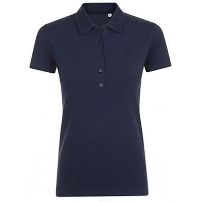SOLS Dames/dames Phoenix Phoenix Polo met Korte Mouwen (Franse marine)