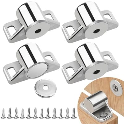 Magnetische Deurvangers Set van 4 - Duurzaam en Veilig voor Kasten en Deuren
