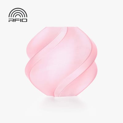 Bambu Lab PLA Translucent Cherry Pink met spoel 1.75mm