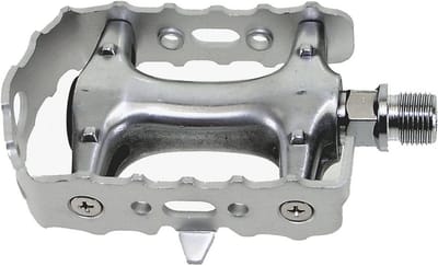 Robuuste Mountainbike Pedalen met Aluminium Constructie - Zilver