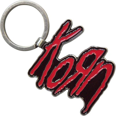 Korn - Red Logo Sleutelhanger - Rood