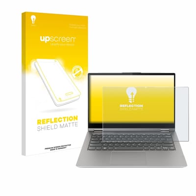 upscreen - Screenprotector voor Lenovo ThinkBook 14s Yoga G3 - Folie Beschermfolie anti glare matte