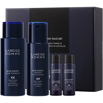 LANEIGE Homme Blue Energy Duo-set (Toner+Essence In Lotion)