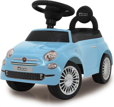 Jamara Loopauto - 460327 Loop- en Duwauto - FIAT 500 - Licht Blauw - 60x27,5x38cm