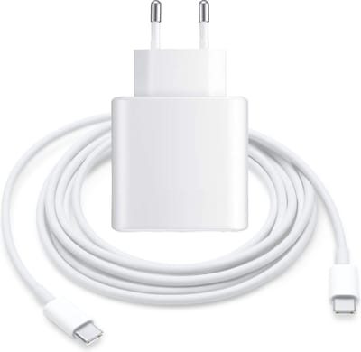 45W USB-C Snellader met Kabel USB C 3 meter - Oplaadset S24, S23, S22, S21, S20 - USBC lader