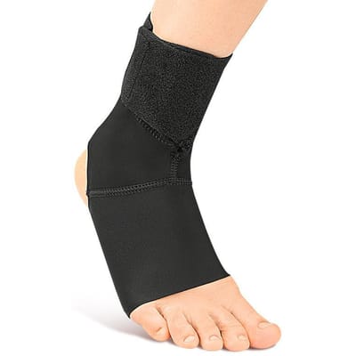 Sport Enkelbeschermer Ademend Druk Voetbeschermer Buiten Bergbeklimmen Rijden Hardlopen Fitness Sport Beschermende Enkelbeschermer Black - Right