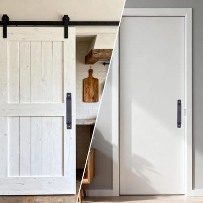 Schuifdeurgrepen Set - Garagedeur Handgrepen - Deuren Openen - Ergonomisch Ontwerp - 2 Stuks - Mat Zwart