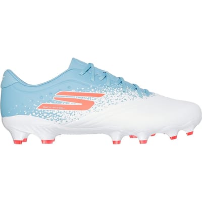 Skechers Stevige voetbalschoenen voor volwassenen (Wit/blauw)
