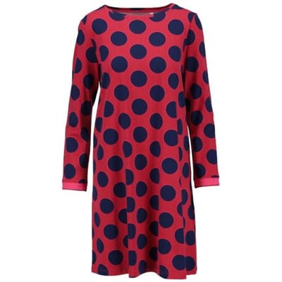 Katoenen dames nachthemd bordeaux Ringella - Rood - Maat - 36