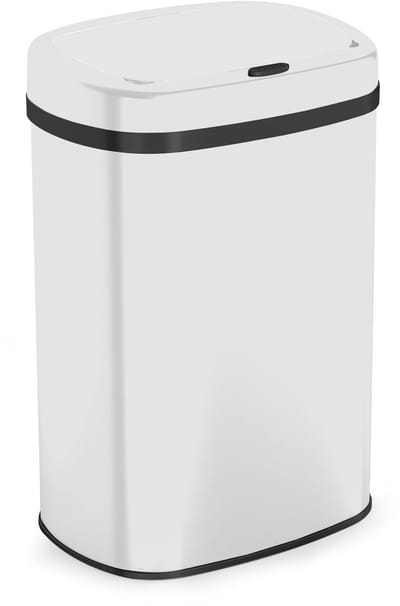 Dailygoods- Prullenbak 60 Liter - Metalen Afvalcontainer - Touch Bin - Grote Keuken/Kantoor - Duurzaam - Elegante Uitstraling - Afvalemmer