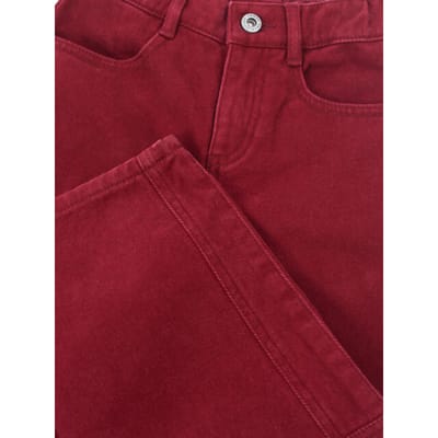 LOOXS 10sixteen Meisjes broek - Maat 128 in de kleur rood van 100% Cotton - 2631-5650-279