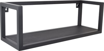 LOFT42 Vegas Wandplank - Zwart - 60x20x20