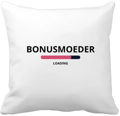 Akyol - bonusmoeder loading Kussen hoes - Mama - ochtendkoffie laden - moeder cadeautjes - moederdag - verjaardagscadeau - verjaardag - cadeau - geschenk - kado - gift - moeder artikelen - 40 bij 40 cm