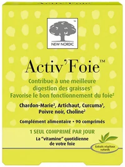 New Nordic Activ'Foie 90 Tabletten