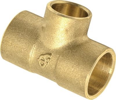 Soldeer T-Stuk 15x12x15mm