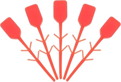 Brandblusser Zegels - Veiligheidsvergrendeling Borgpen - Brandveiligheid Controleren - Goed Zichtbare Markering - 100 Stuks - Rood
