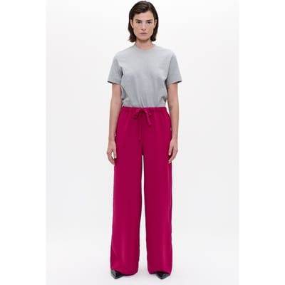 ZENGGI Fluid Flint-2 Pants Deep Plum Größe: S | Stoffhosen Outlet | Damen | Magenta