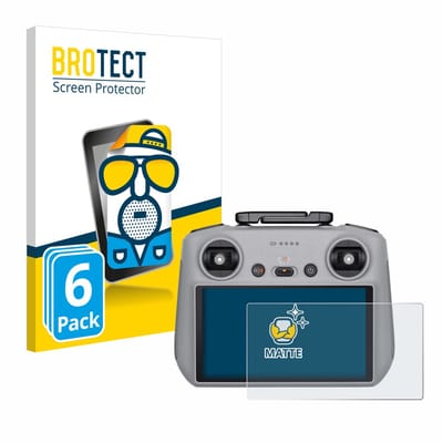 BROTECT - Screenprotector voor DJI RC 2 - Folie Beschermfolie matte 6 Stuks