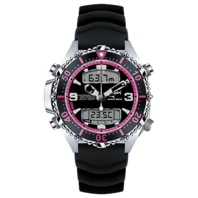 Chris Benz - CB-D200X-P-KBS - Duikershorloge - Unisex - Quartz
