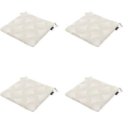 Madison zitkussen napels - 40x40x4,5cm set van 4