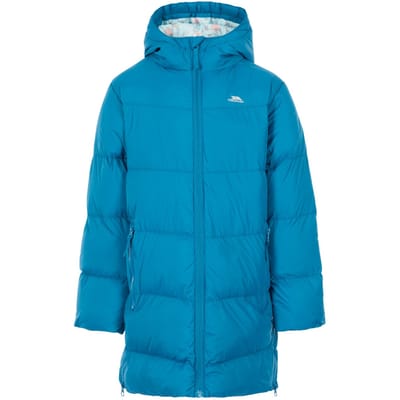 Trespass Gewatteerde jas voor kinderen (Rijk groenblauw)