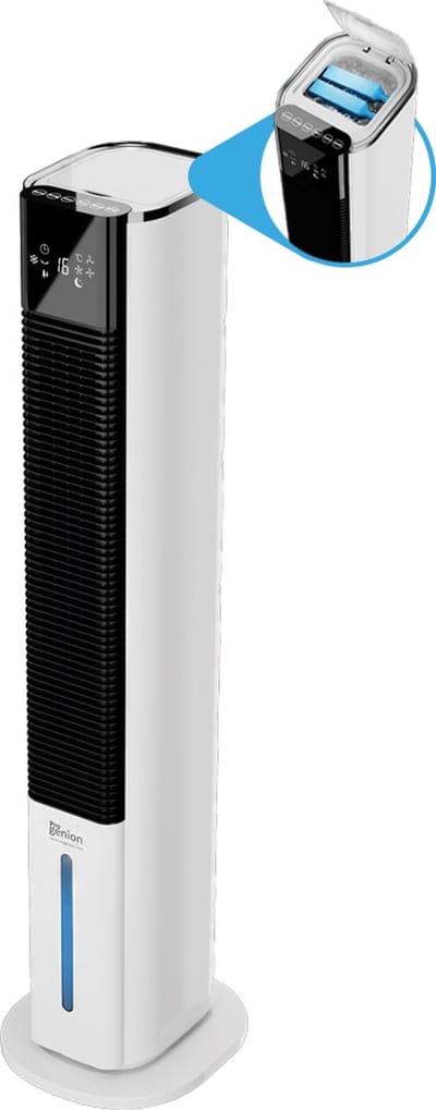 Progenion PR-31CWH Ventilator met water - Luchtkoeler - Bevochtigen - Luchtwasser Climate Tower 3 -in 1 - Ventilator - Fan - Torenventilator - aircooler met water