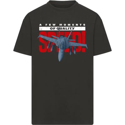 Oversized T-shirt Upscale Speed Jet