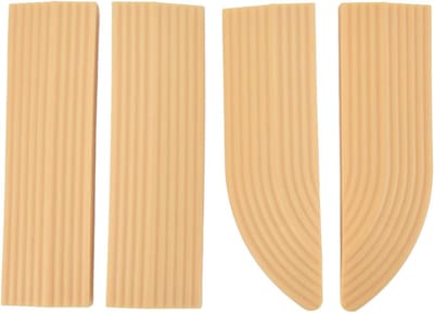 Drempelhulp voor rolstoelen en scooters, toegankelijkheidshulpmiddel met montageprofiel, instaplijst voor senioren en gehandicapten, rubber, 100 cm.
