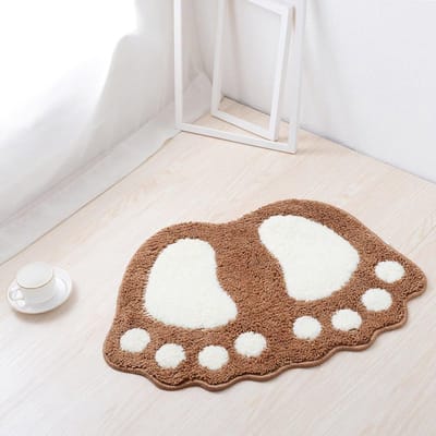 Daity 1 stuk - badmat - antislip absorberende zachte badmat - geschikt voor slaapkamer - keuken - gang entree (60*40cm)