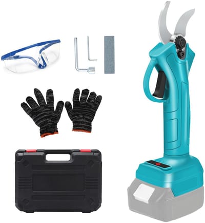 Cosensi - Accu Snoeischaar - Elektrische Snoeischaar - Rubber Handvat - 40 mm Snijdiameter - Geschikt voor Makita Accu's - Modern Design