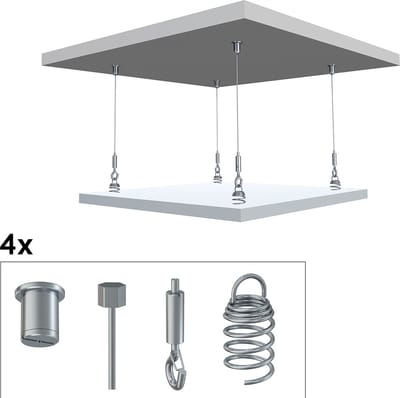 Artiteq Schilderij Ophangsysteem All-in-one Plafond Akoestiek Met Plafondbevestiging