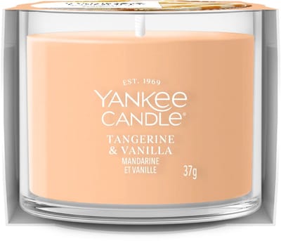 Yankee Candle Filled Votive - Tangerine & Vanilla - 10 branduren - 1 stuk