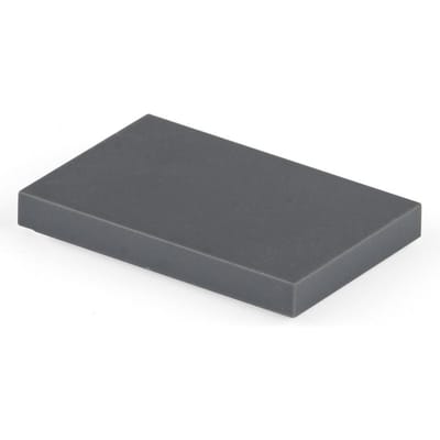 50 PIÈCES Briques de Construction DIY Figure Mince Briques Lisses 2x3Points Jouets Éducatifs Créatifs idéaux pour