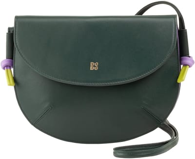Dudu - Elegante Damestas - Schoudertasje - Natuurlijke Leer - Compact - Verstelbare Schouderriem