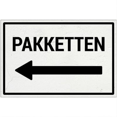 Pakketten links bord | Forex Re materiaal | 18 x 12 cm