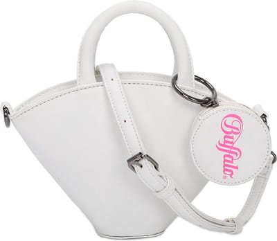 BUFFALO Handtas Schoudertas Muse Sculpt Crossbody Bag White Wit