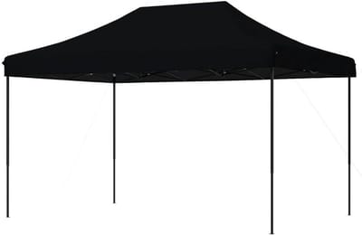 Opvouwbare Partytent - Pop-up Paviljoen - Feesten Organiseren - Snel Opzetbaar - 440 x 292 x 315 cm - Beige