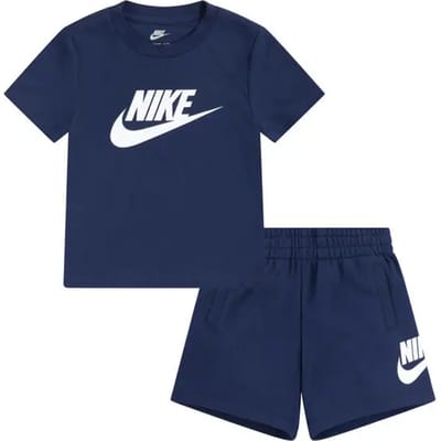 Kinder t-shirt en korte broek set Nike Club