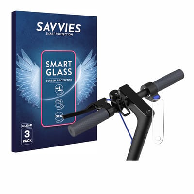 3 Stuks Savvies Screenprotector - geschikt voor Xiaomi Mi 4 E-Scooter - beschermfolie glas transparant