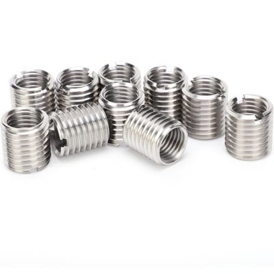 10 stuks 303 Roestvrij Staal Draad Reducerende Bus, M8 Intern M10 Extern Reparatie Inzetmoer