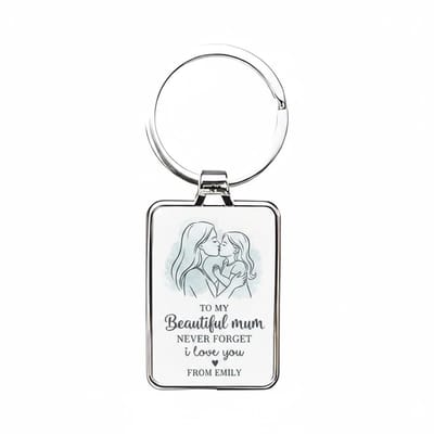 Sleutelhangerl met Uniek Design | Ontwerp Jouw Eigen sleutelhanger | Handgemaakt Cadeau | Gepersonaliseerd op Aanvraag | Enkel of Grote Bestelling