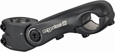Ergotec Kobra Vario 25.4 Mm Fiets Stuurpen Zilver 120 mm / -10º/+50º